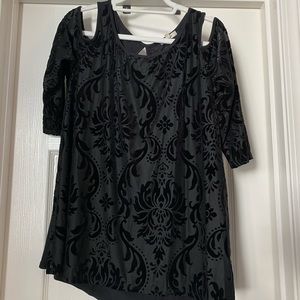 Black Velvet Blouse